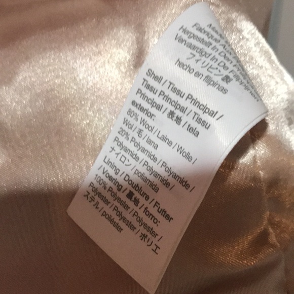 NWT - 4 - J.Crew Villa Coat in Italian Stadium-cloth Wool - BURNISHED BARN - Picture 4 of 7